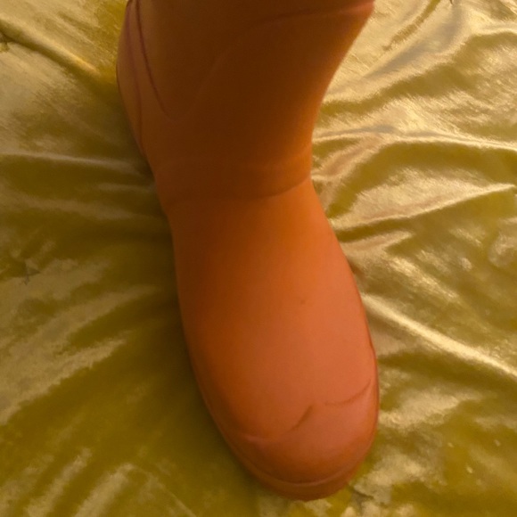 Hunter Tall Rain Boots Marigold Orange - Picture 8 of 10